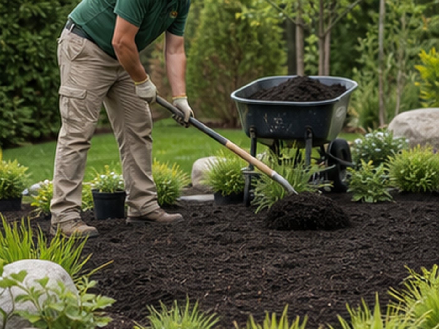 J&R Landscaping landscaping work