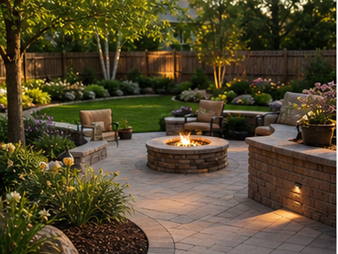 J&R Landscaping landscaping work